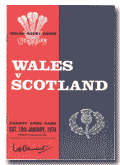 19/03/1974 : Wales v Scotland