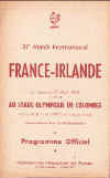 19/04/1958  : France v Ireland