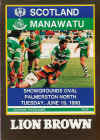19/06/1990 : Manawatu  v Scotland