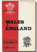20/01/1973 : Wales v England