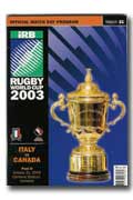 21/10/2003 : Italy v Canada