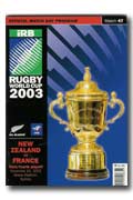 20/11/2003 : New Zealand v France