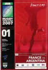 07/09/2007 : France v Argentina
