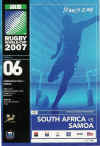 09/09/2007 : South Africa v Samoa