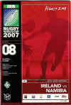09/09/2007 : Ireland v Namibia