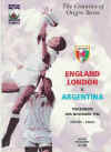 20/11/1996 : England London v Argentina