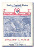 21/01/1939 : England v Wales