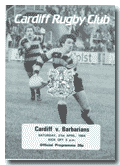 21/04/1984 : Cardiff v Barbarians 