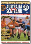 21/06/1992 : Australia v Scotland