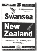 21/10/1989 : Swansea v New Zealand