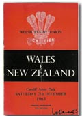 21/12/1963 : Wales v New Zealand
