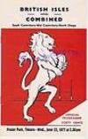 22/06/1977 : British Lions v South Cantebury / North Otago