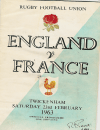23/02/1963 : England v France