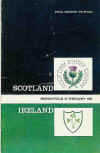 23/02/1963 : Scotland v Ireland
