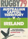 23/05/1979 :  Australian Capital Territory v Ireland