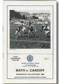 23/10/1985 : Bath v Cardiff