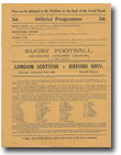 23/11/1946 : London Scottish v Oxford Univ.