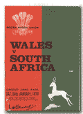 24/01/1970 : Wales v South Africa