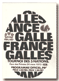 24/03/1973 : France v Wales