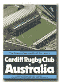 24/10/1984 : Cardiff v Australia 