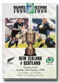 24/10/1999 : New Zealand v Scotland (Quarter Final)