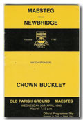 25/04/1990 : Maesteg v Newbridge