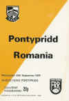 26/09/1979 : Pontypridd v Romania