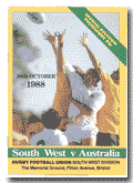 26/10/1988 : South West v Australia