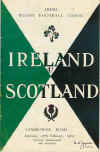 27/02/1960 : Ireland v Scotland