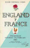 27/02/1965 : England v France