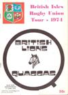 27/06/1974 : British Lions v Quaggas