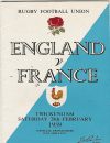 28/02/1959 : England v France