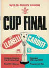 28/03/1973 : Llannelli v Cardiff