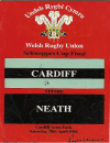 28/04/1984 : Cardiff v Neath