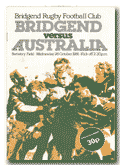 28/10/1981 : Bridgend v Australia 