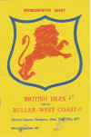 29/06/1977 : British Lions v West Coast/Buller