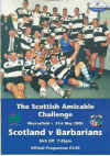 31/05/2000 : The Barbarians v Scotland 