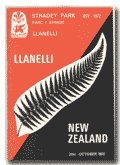 31/10/1972 : Llanelli v New Zealand