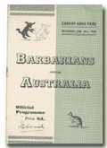 31/01/1948 : Barbarians v Australia