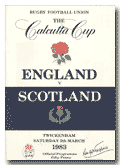 05/03/1983 : England v Scotland