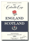 21/02/1981 : England v Scotland