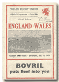 15/01/1949 : England v Wales 