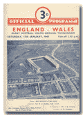 17/01/1948 : England v Wales