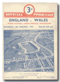 21/01/1950 : England v Wales