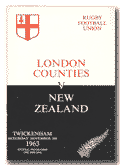 09/11/1963 : London Counties v New Zealand
