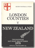 28/10/1978 : London Counties v New Zealand