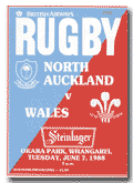 07/06/1988 : North Auckland v Wales