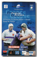 23/02/2003 : France v Scotland