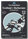 26/03/1983 : Scotland v Barbarians