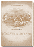 27/03/1971 : Scotland v England